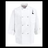 Eight Pearl Button Chef Coat - Tall Sizes Thumbnail