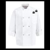 Eight Pearl Button Chef Coat - Tall Sizes Thumbnail