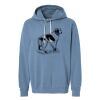 Unisex Garment-Dyed Lightweight Fleece Hooded Sweatshirt Thumbnail