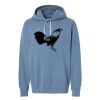 Unisex Garment-Dyed Lightweight Fleece Hooded Sweatshirt Thumbnail