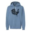 Unisex Garment-Dyed Lightweight Fleece Hooded Sweatshirt Thumbnail