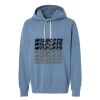 Unisex Garment-Dyed Lightweight Fleece Hooded Sweatshirt Thumbnail