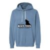 Unisex Garment-Dyed Lightweight Fleece Hooded Sweatshirt Thumbnail