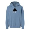 Unisex Garment-Dyed Lightweight Fleece Hooded Sweatshirt Thumbnail