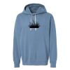 Unisex Garment-Dyed Lightweight Fleece Hooded Sweatshirt Thumbnail