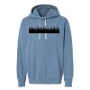 Unisex Garment-Dyed Lightweight Fleece Hooded Sweatshirt Thumbnail