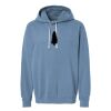 Unisex Garment-Dyed Lightweight Fleece Hooded Sweatshirt Thumbnail