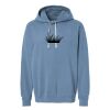 Unisex Garment-Dyed Lightweight Fleece Hooded Sweatshirt Thumbnail