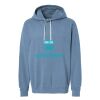 Unisex Garment-Dyed Lightweight Fleece Hooded Sweatshirt Thumbnail