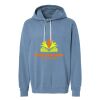 Unisex Garment-Dyed Lightweight Fleece Hooded Sweatshirt Thumbnail