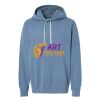 Unisex Garment-Dyed Lightweight Fleece Hooded Sweatshirt Thumbnail