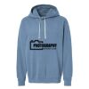 Unisex Garment-Dyed Lightweight Fleece Hooded Sweatshirt Thumbnail