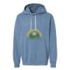 Unisex Garment-Dyed Lightweight Fleece Hooded Sweatshirt Thumbnail
