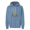 Unisex Garment-Dyed Lightweight Fleece Hooded Sweatshirt Thumbnail