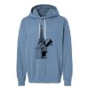 Unisex Garment-Dyed Lightweight Fleece Hooded Sweatshirt Thumbnail
