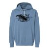 Unisex Garment-Dyed Lightweight Fleece Hooded Sweatshirt Thumbnail