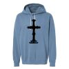 Unisex Garment-Dyed Lightweight Fleece Hooded Sweatshirt Thumbnail