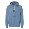 Unisex Garment-Dyed Lightweight Fleece Hooded Sweatshirt Thumbnail