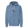 Unisex Garment-Dyed Lightweight Fleece Hooded Sweatshirt Thumbnail