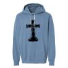 Unisex Garment-Dyed Lightweight Fleece Hooded Sweatshirt Thumbnail