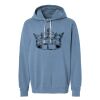 Unisex Garment-Dyed Lightweight Fleece Hooded Sweatshirt Thumbnail