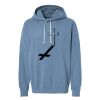 Unisex Garment-Dyed Lightweight Fleece Hooded Sweatshirt Thumbnail