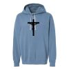 Unisex Garment-Dyed Lightweight Fleece Hooded Sweatshirt Thumbnail