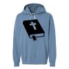 Unisex Garment-Dyed Lightweight Fleece Hooded Sweatshirt Thumbnail