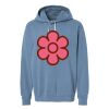 Unisex Garment-Dyed Lightweight Fleece Hooded Sweatshirt Thumbnail