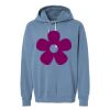 Unisex Garment-Dyed Lightweight Fleece Hooded Sweatshirt Thumbnail
