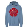 Unisex Garment-Dyed Lightweight Fleece Hooded Sweatshirt Thumbnail