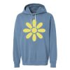 Unisex Garment-Dyed Lightweight Fleece Hooded Sweatshirt Thumbnail