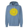 Unisex Garment-Dyed Lightweight Fleece Hooded Sweatshirt Thumbnail