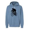 Unisex Garment-Dyed Lightweight Fleece Hooded Sweatshirt Thumbnail