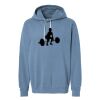 Unisex Garment-Dyed Lightweight Fleece Hooded Sweatshirt Thumbnail
