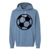 Unisex Garment-Dyed Lightweight Fleece Hooded Sweatshirt Thumbnail