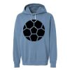 Unisex Garment-Dyed Lightweight Fleece Hooded Sweatshirt Thumbnail