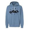 Unisex Garment-Dyed Lightweight Fleece Hooded Sweatshirt Thumbnail