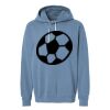 Unisex Garment-Dyed Lightweight Fleece Hooded Sweatshirt Thumbnail