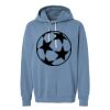 Unisex Garment-Dyed Lightweight Fleece Hooded Sweatshirt Thumbnail
