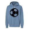 Unisex Garment-Dyed Lightweight Fleece Hooded Sweatshirt Thumbnail