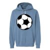 Unisex Garment-Dyed Lightweight Fleece Hooded Sweatshirt Thumbnail