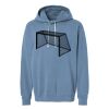 Unisex Garment-Dyed Lightweight Fleece Hooded Sweatshirt Thumbnail