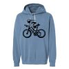 Unisex Garment-Dyed Lightweight Fleece Hooded Sweatshirt Thumbnail