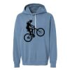 Unisex Garment-Dyed Lightweight Fleece Hooded Sweatshirt Thumbnail