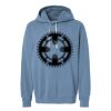 Unisex Garment-Dyed Lightweight Fleece Hooded Sweatshirt Thumbnail