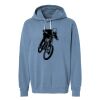 Unisex Garment-Dyed Lightweight Fleece Hooded Sweatshirt Thumbnail