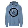 Unisex Garment-Dyed Lightweight Fleece Hooded Sweatshirt Thumbnail