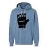 Unisex Garment-Dyed Lightweight Fleece Hooded Sweatshirt Thumbnail