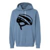 Unisex Garment-Dyed Lightweight Fleece Hooded Sweatshirt Thumbnail